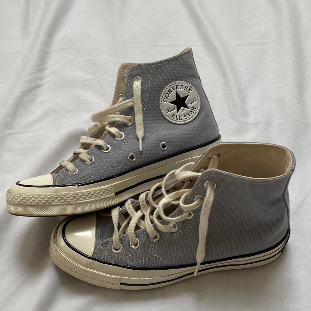 Vintage Chuck Taylor/Converse Classic Blueish/Grey High-Tops